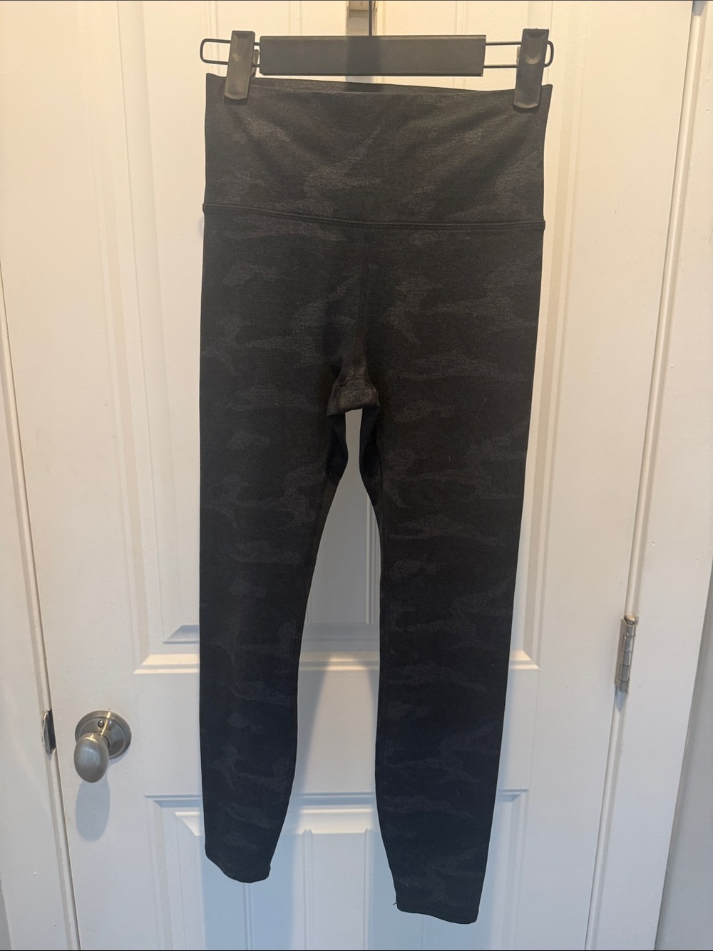Black Camo Leggings - High Waist